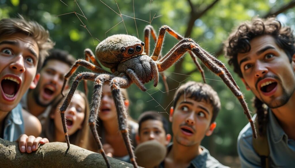 Est-ce que tout le monde a peur des araignées ?