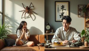 La culture influence-t-elle la peur des araignées ?